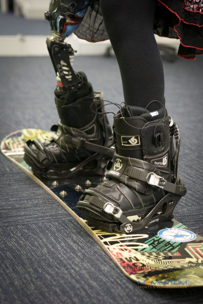 Snowboarding Prosthesis Amputee